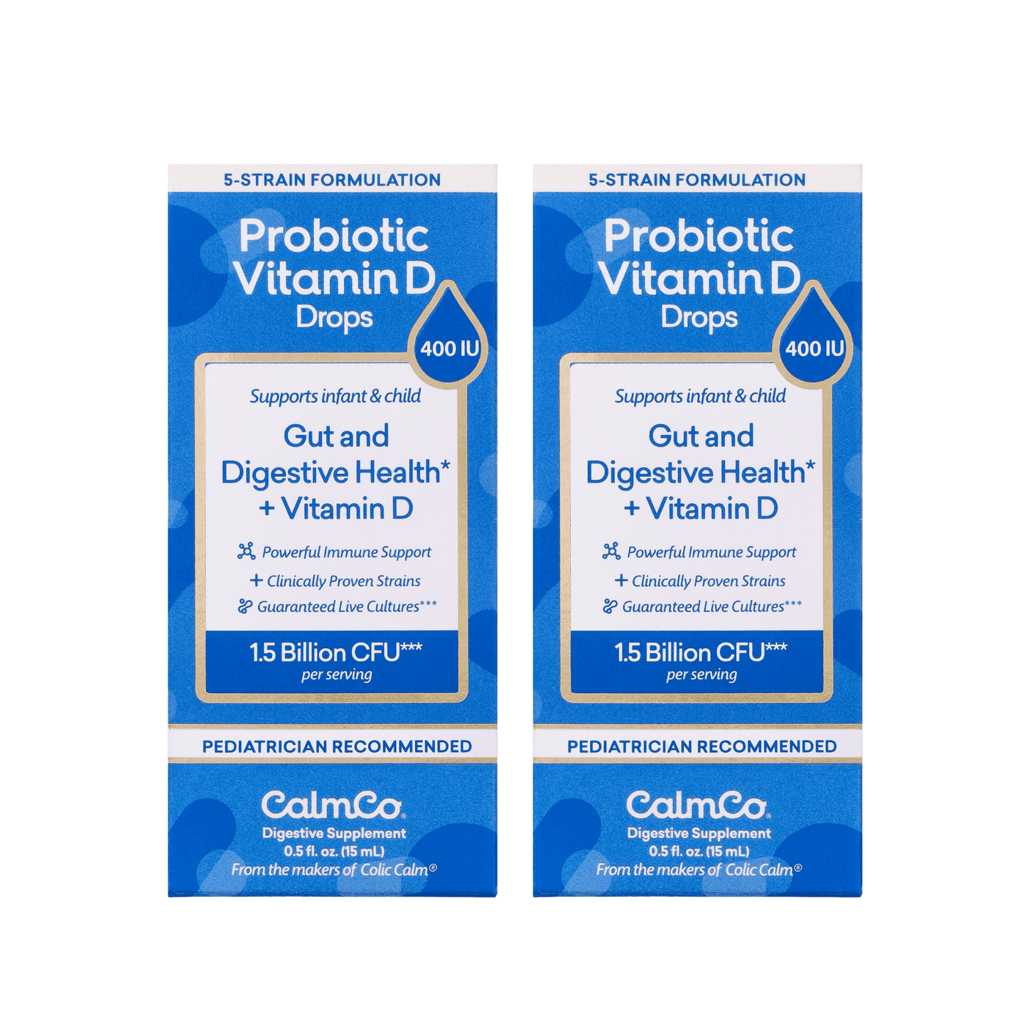 CalmCo Probiotic Vitamin D Drops