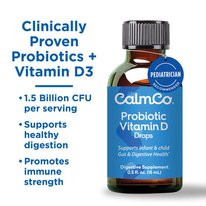 CalmCo Probiotic Vitamin D Drops