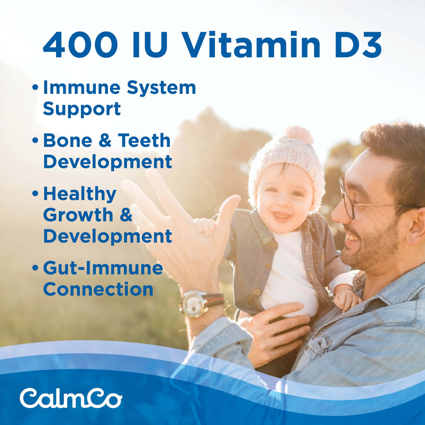 CalmCo Probiotic Vitamin D Drops