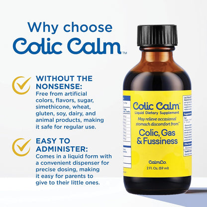 Colic Calm Liquid Dietary Supplement Gripe Water