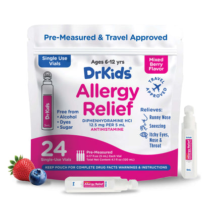 DrKids Children's Allergy Relief Single-Use Vials