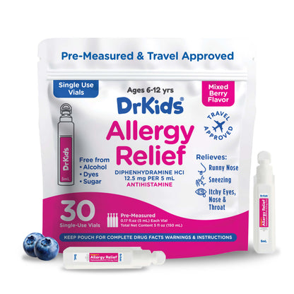 DrKids Children's Allergy Relief Single-Use Vials