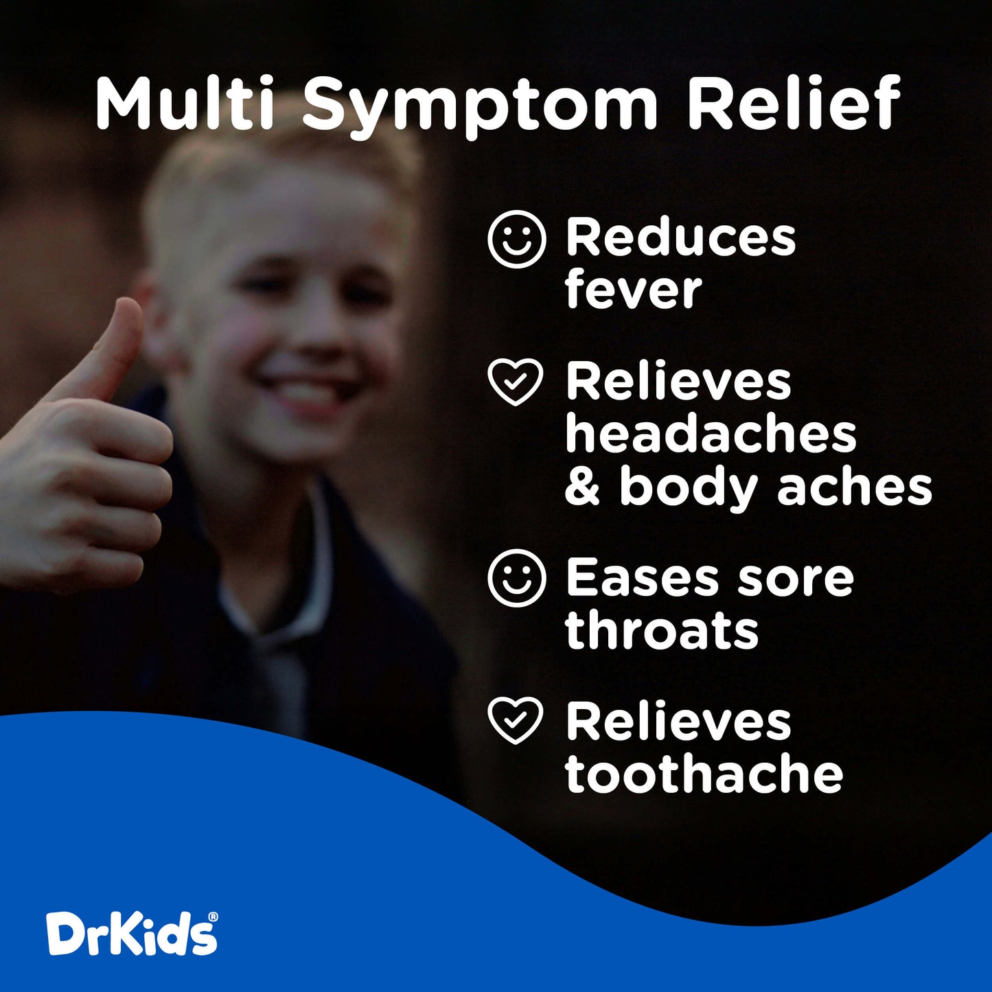 DrKids Children's Pain + Fever Single-Use Vials