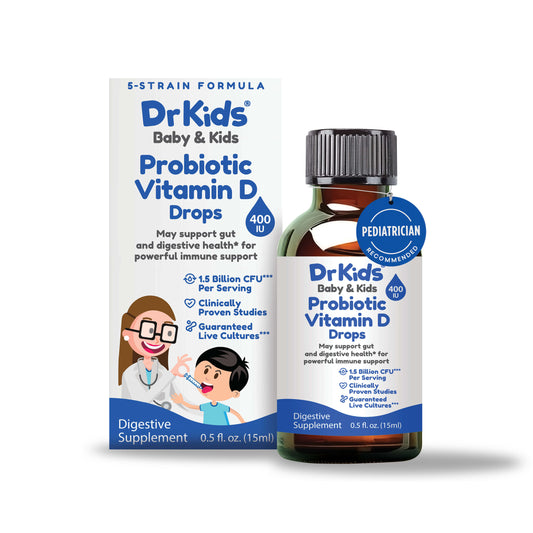 DrKids Probiotic Vitamin D Drops