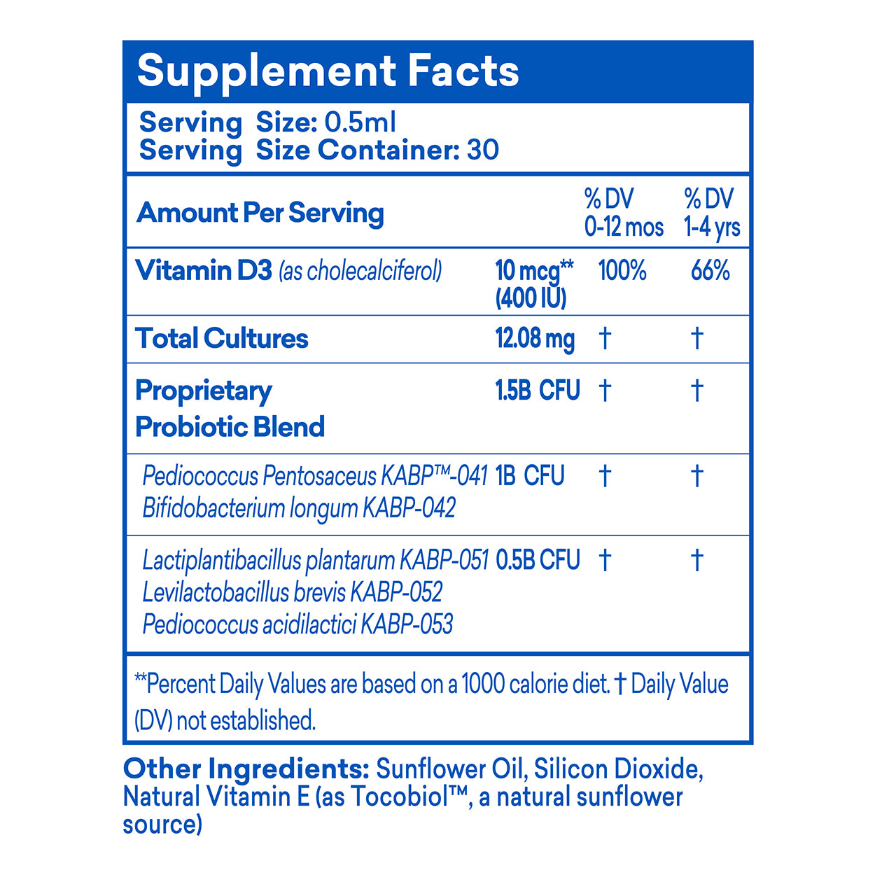 DrKids Probiotic Vitamin D Drops