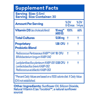 DrKids Probiotic Vitamin D Drops