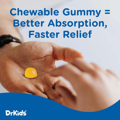 DrKids Children’s Pain & Fever Chewable Gels (Pineapple)