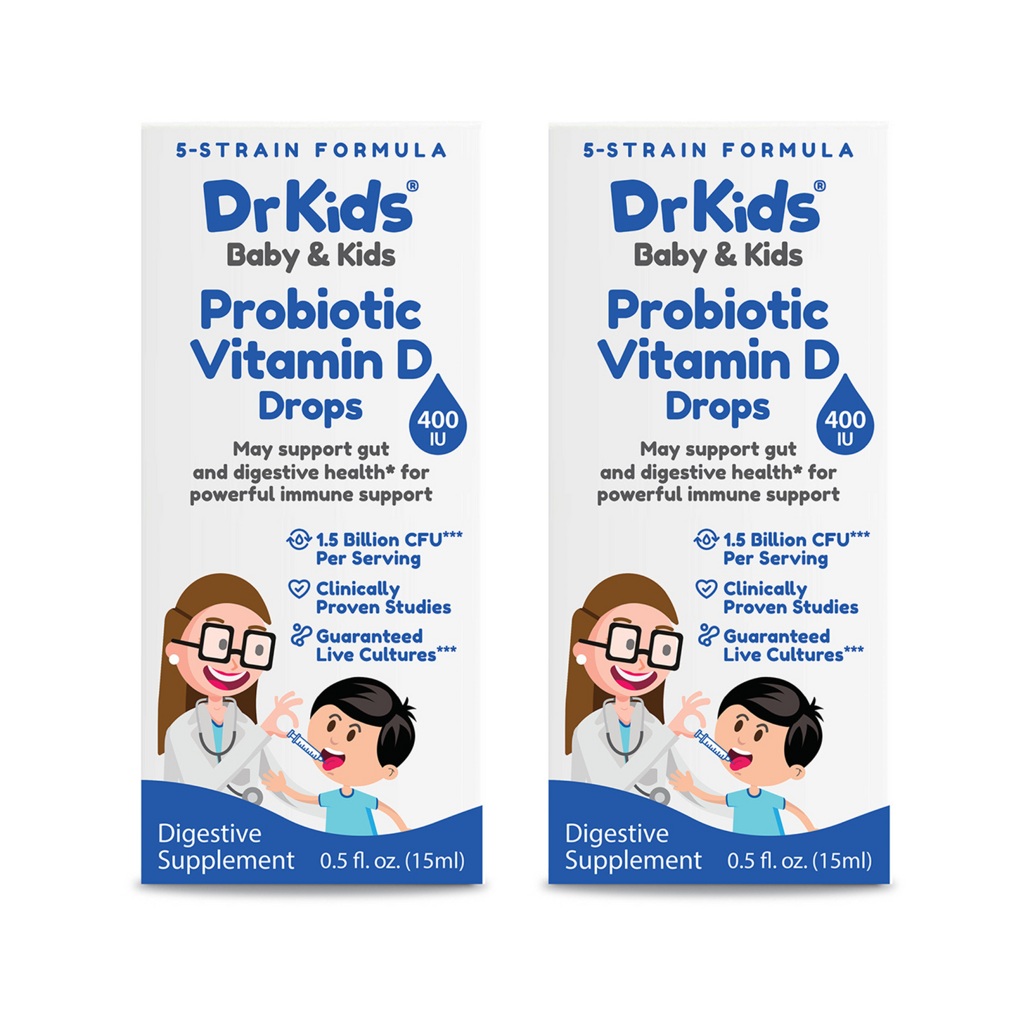 DrKids Probiotic Vitamin D Drops