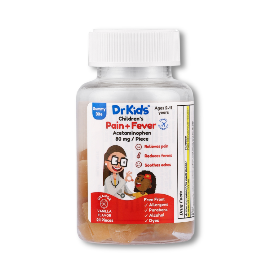 Dr Kids Pain + Fever Gummy Bite 